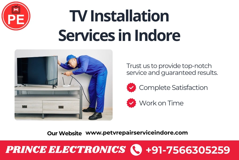 Best TV Installation Services in Indore